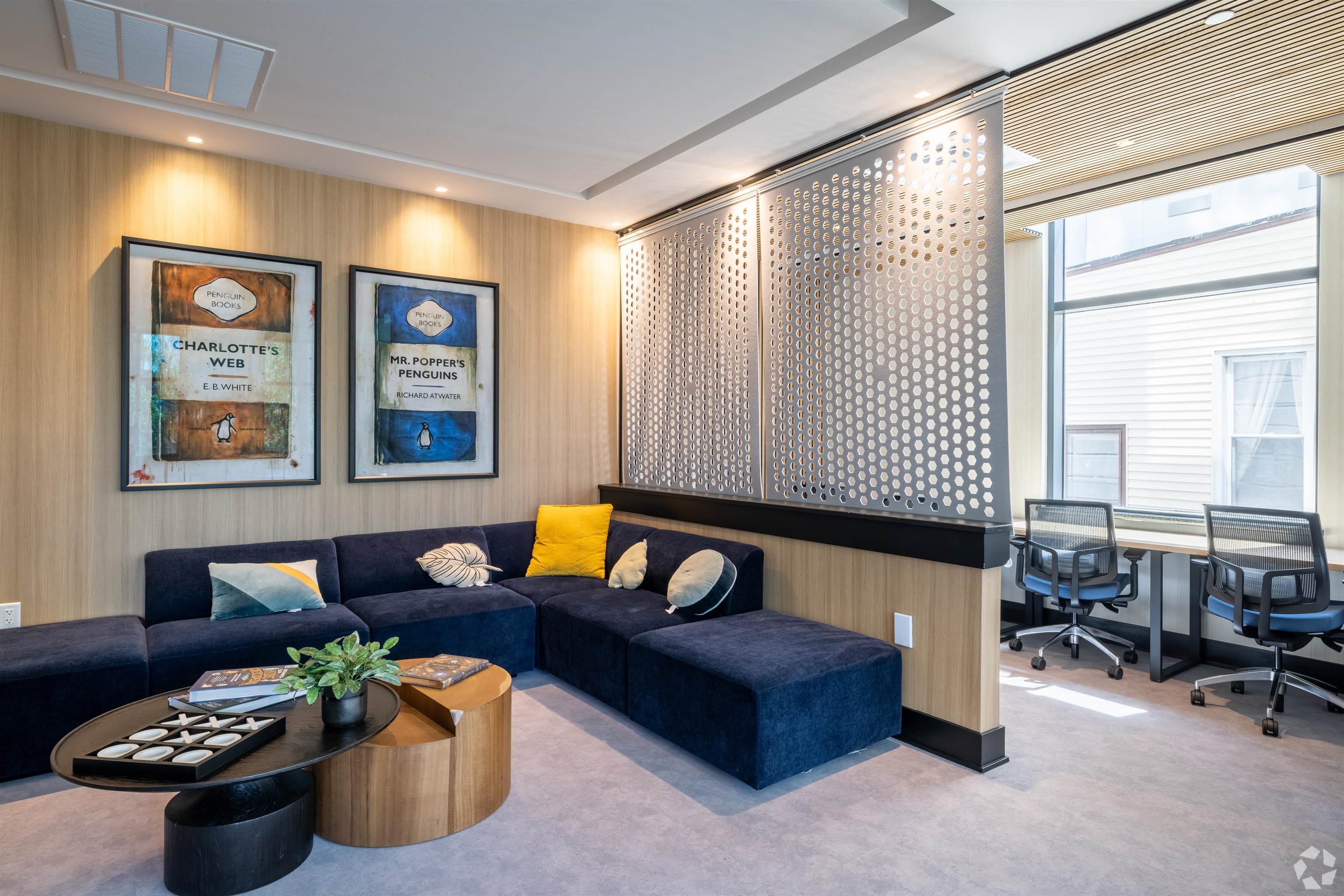32 Oakland Avenue, Unit 1504 Jersey City, NJ 07306 - Photo 5 of 50 a living room with furniture and a large window