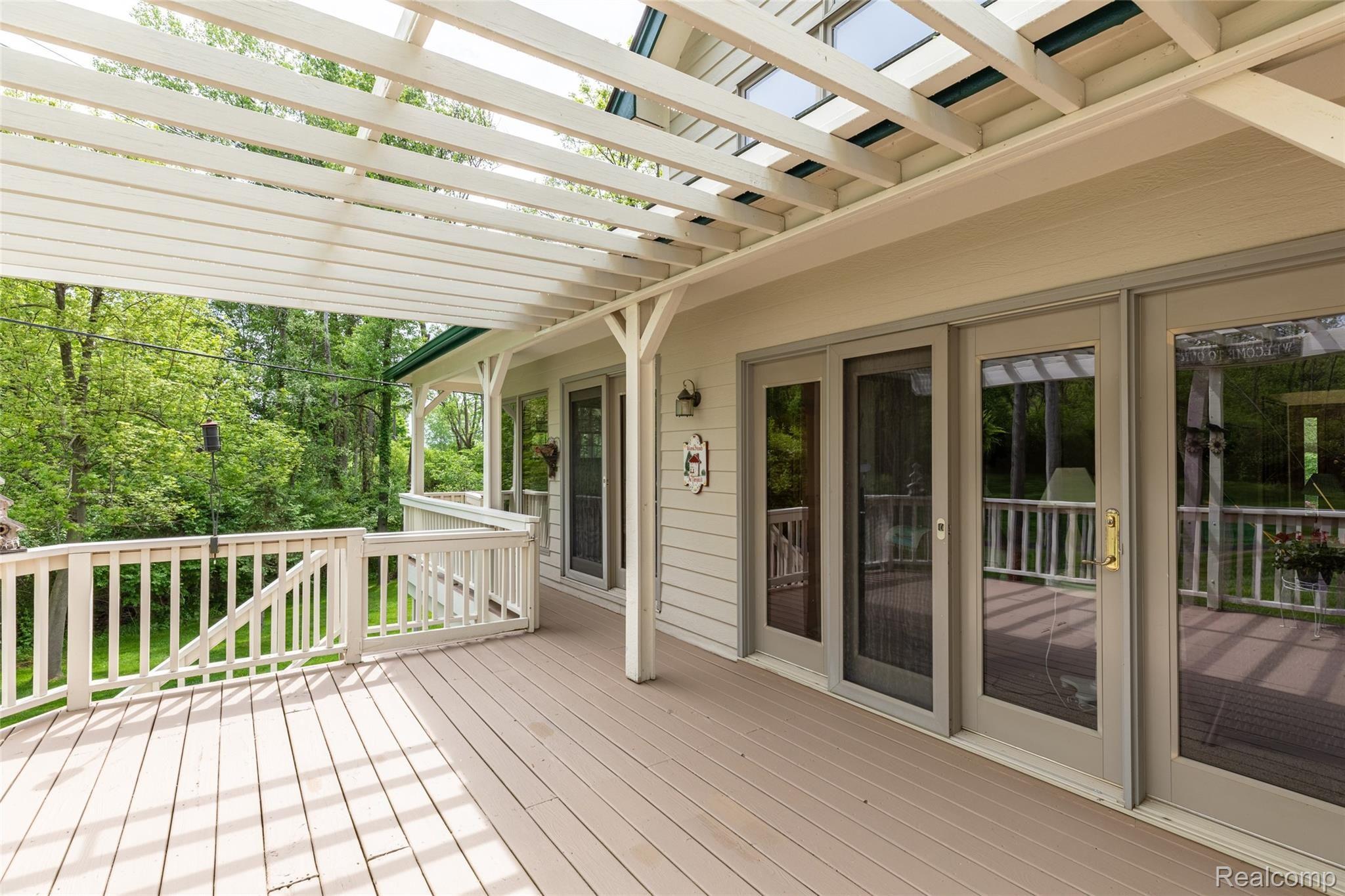 7751 Ridge Road Canton, MI 48187 - Photo 43 of 48 Expansive Rear Deck off Kitchen/Breakfast Area