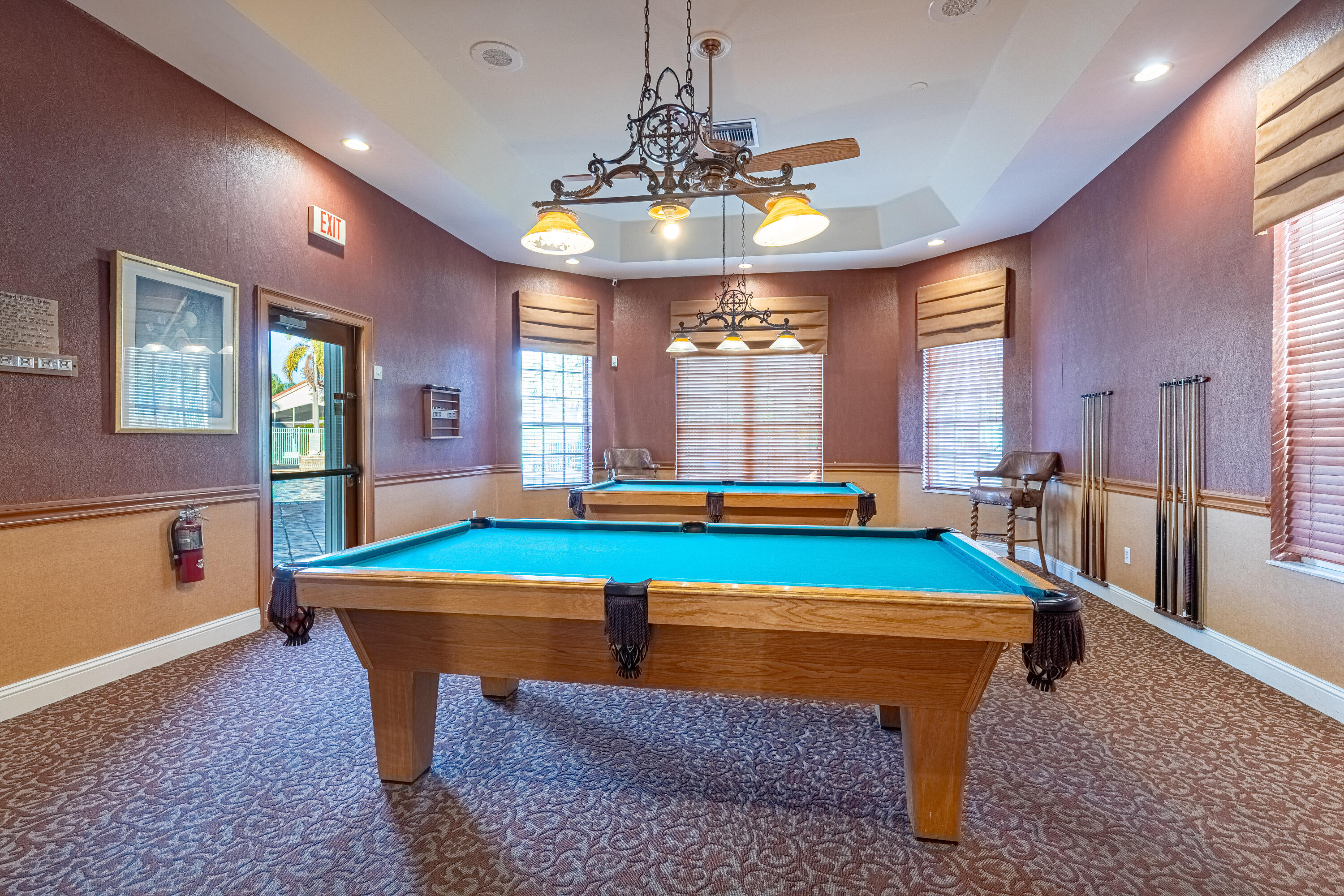 22740 Royal Crown Terrace East Boca Raton, FL 33433 - Photo 32 of 37 Clubhouse-Billiard Room