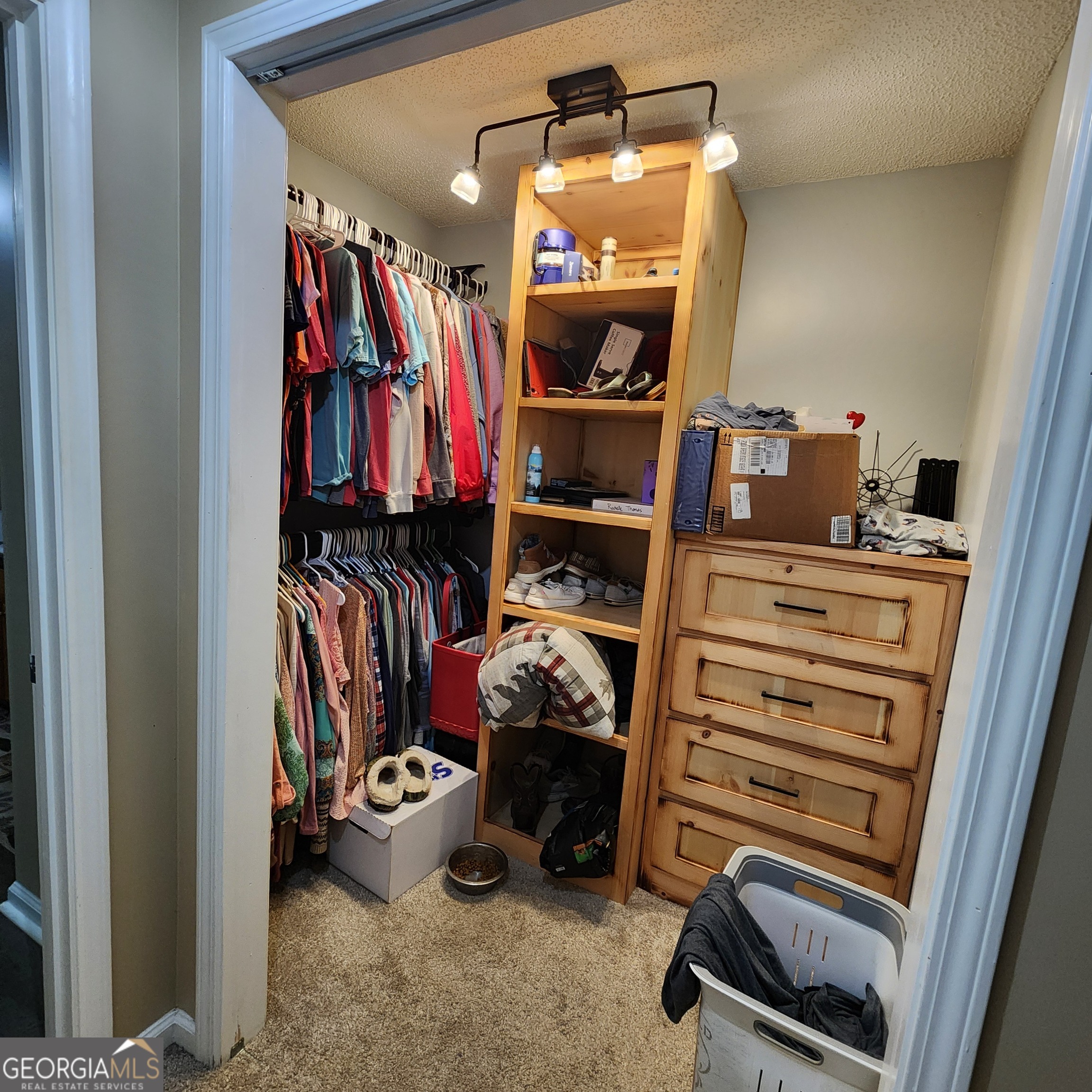 1579 Bates Road Concord, GA 30206 - Photo 30 of 52 a view of walk in closet with clothes and shoes