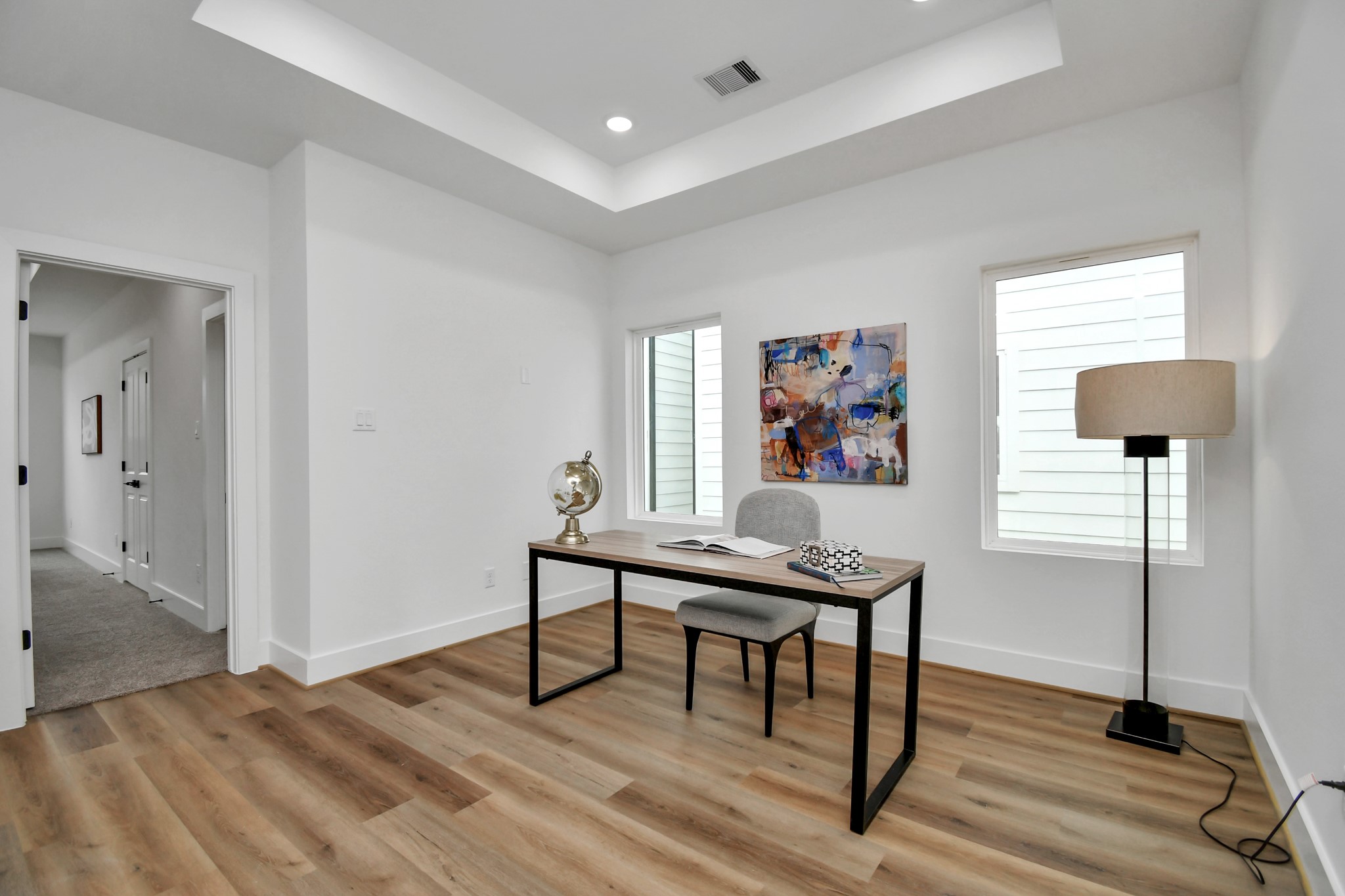 2610 Vance Street Houston, TX 77093 - Photo 15 of 30 a view of a livingroom with furniture and wooden floor