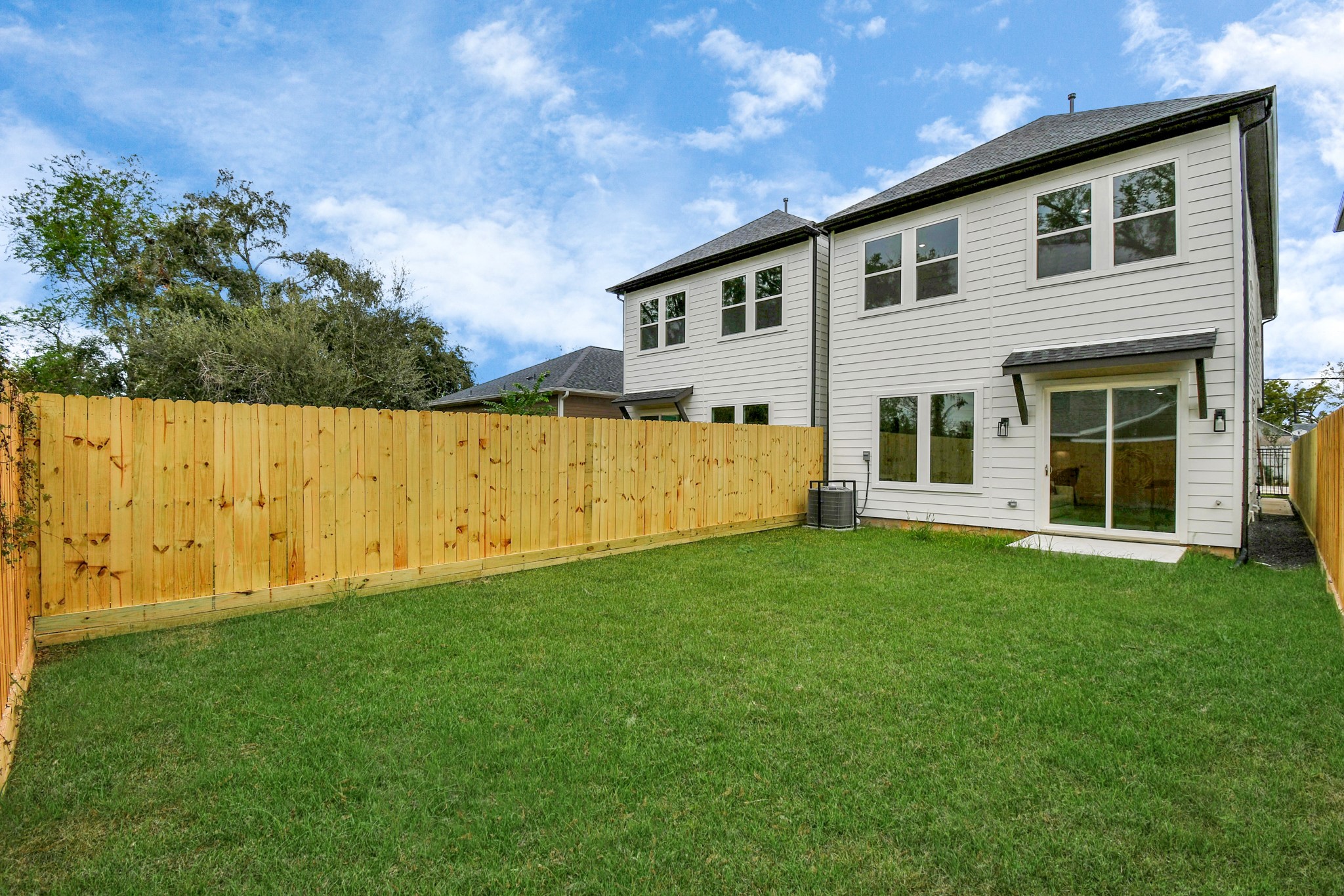 2610 Vance Street Houston, TX 77093 - Photo 29 of 30 a view of a house with a backyard