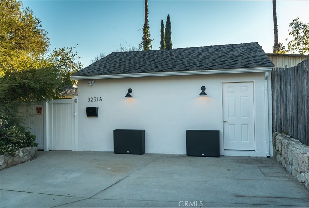 3251 Vickers Drive, Unit A Glendale, CA 91208 - Photo 1 of 1 a backyard of a house with table and chairs