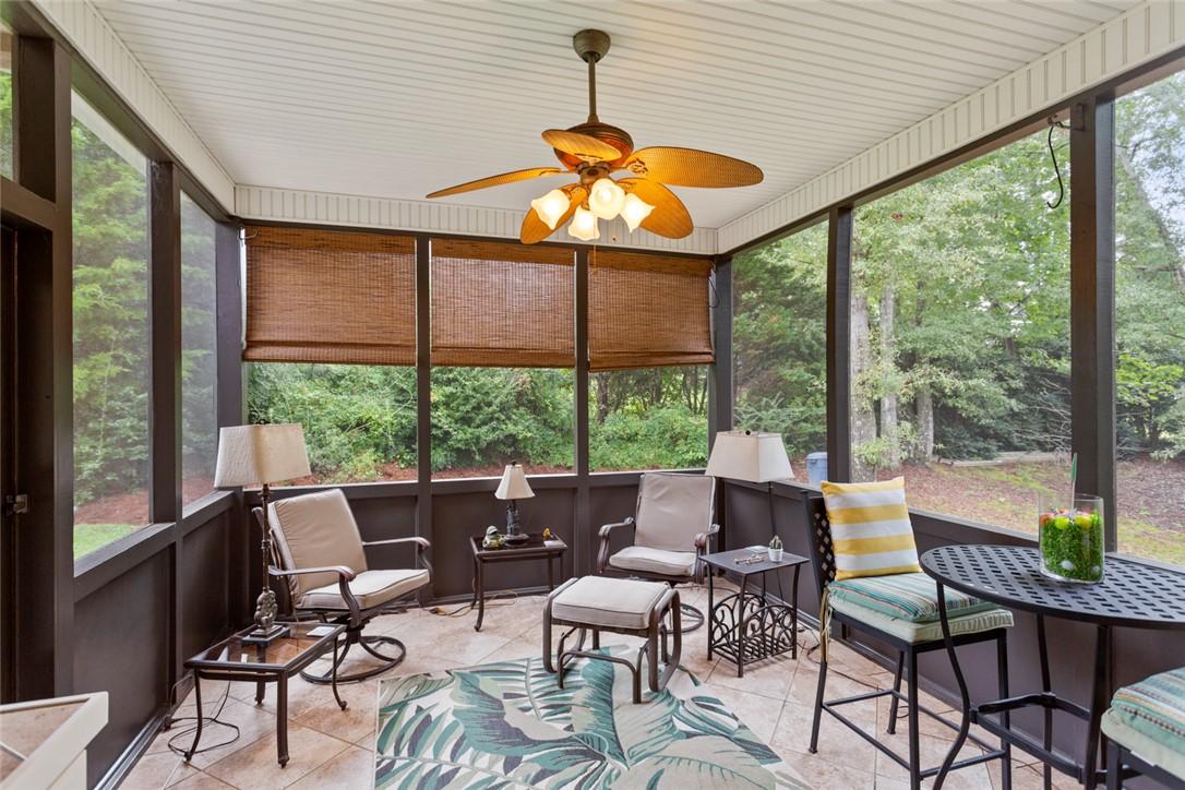 3902 Turnberry Loop Seneca, SC 29678 - Photo 20 of 45 Inside look at the sunroom