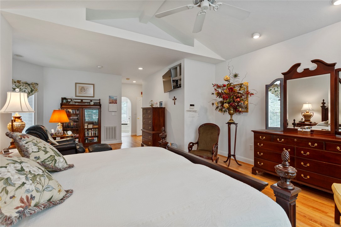 3902 Turnberry Loop Seneca, SC 29678 - Photo 24 of 45 The master bath is to the right of the entry. Walk in closets, for him and her are accessed via the master bath