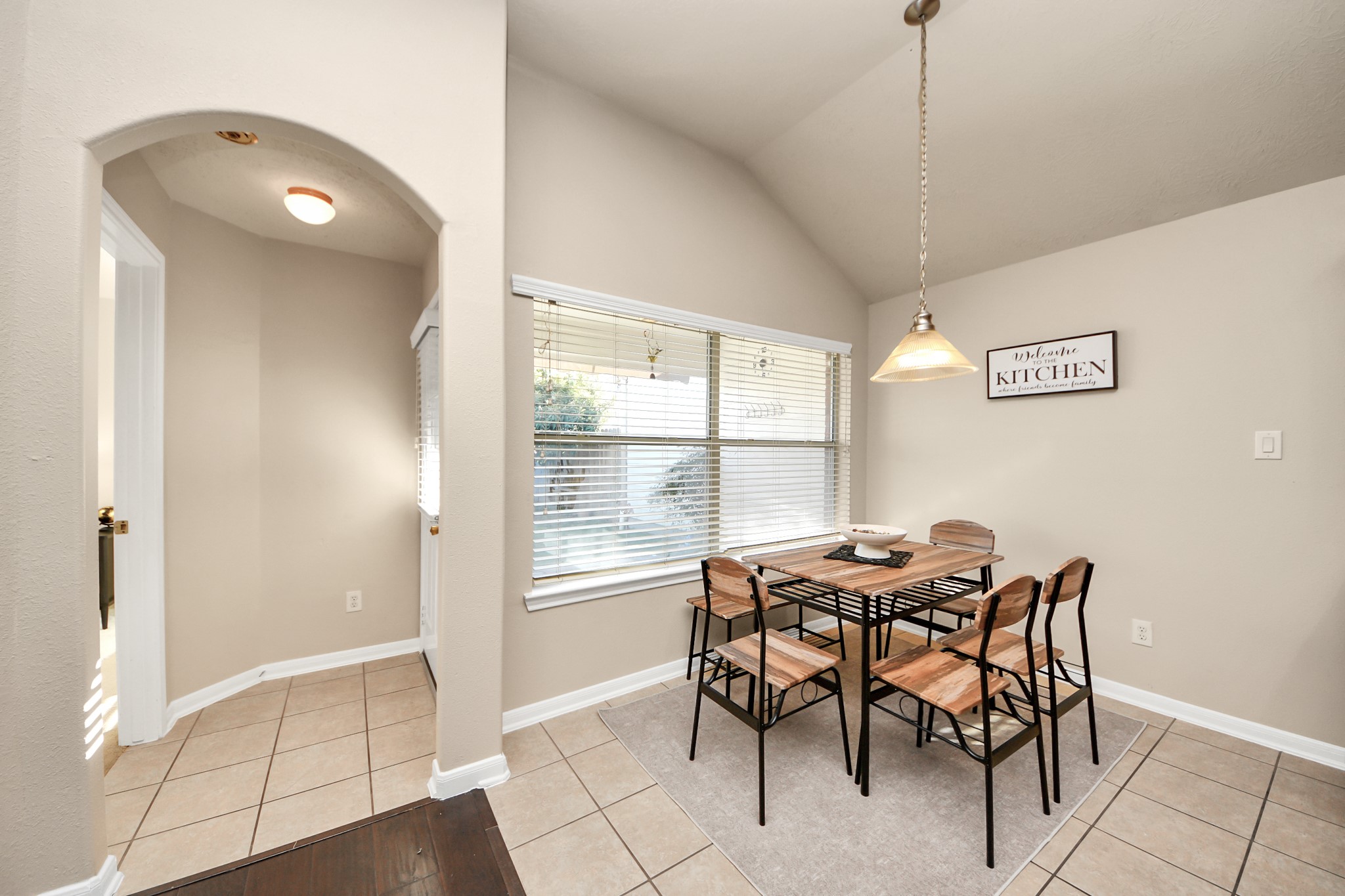 13342 South Point Lane Houston, TX 77034 - Photo 26 of 37 a view of a dining room with furniture window and outside view