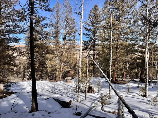 a view of outdoor space with trees