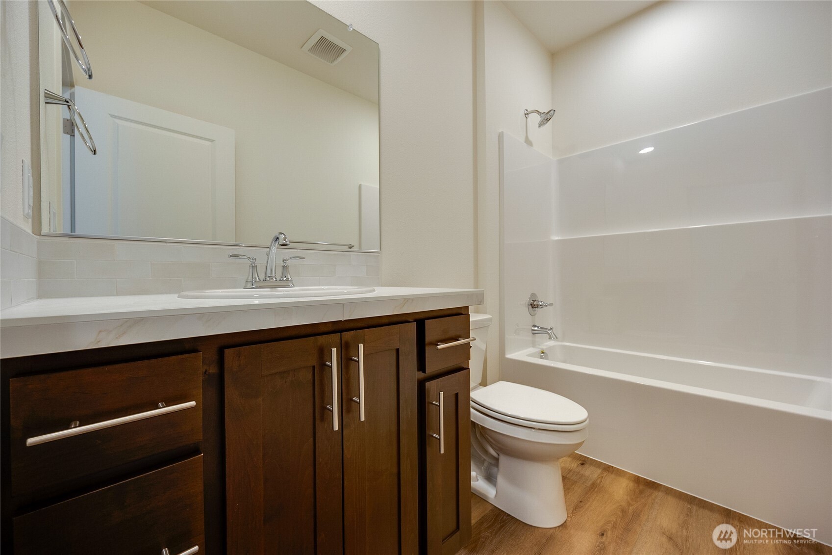 950 RW Fletcher Street Winlock, WA 98596 - Photo 21 of 40 a bathroom with a sink a toilet and shower