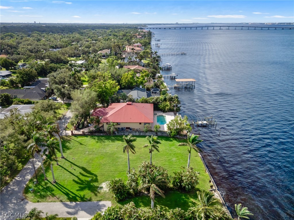 3508 Stuart Court Fort Myers, FL 33901 - Photo 6 of 23 an aerial view of a house with a yard