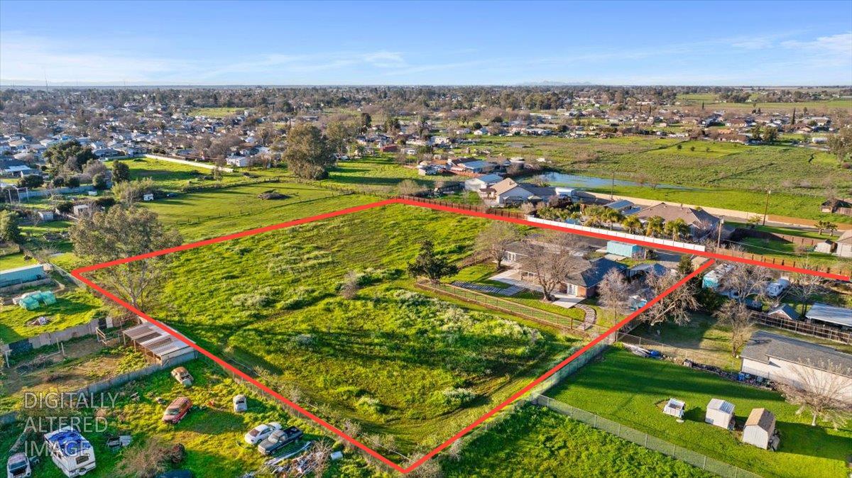 7261 Dry Creek Road Rio Linda, CA 95673 - Photo 52 of 59 Estimated Lot Lines in Red