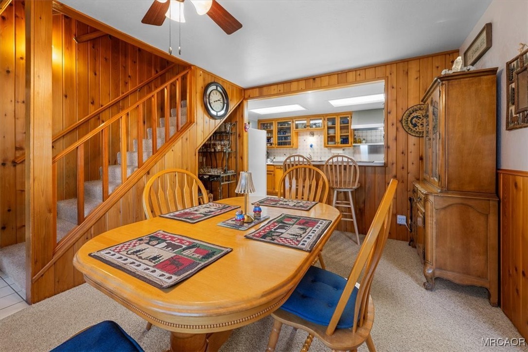 446 Moreno Lane Sugarloaf, CA 92386 - Photo 10 of 41 a dining room with furniture and a table