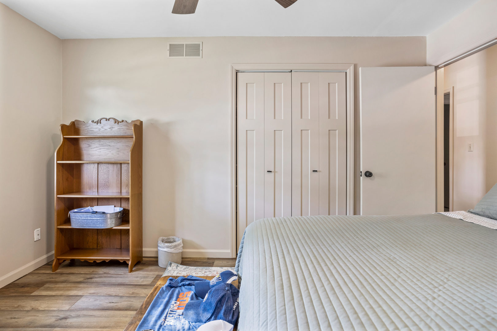 24 Crestview Court Fisher, IL 61843 - Photo 25 of 42 a view of room with wooden floor and cabinet