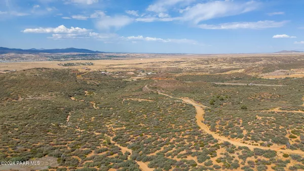 a view of an outdoor space and mountain view