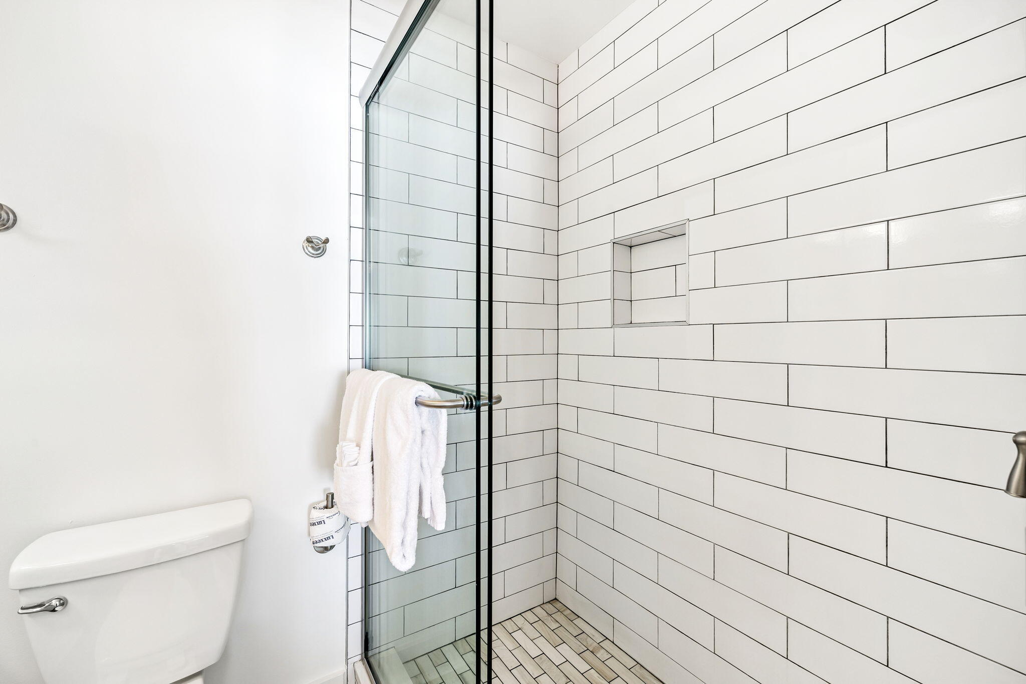 8116 East County Highway 30A, Unit 5 Inlet Beach, FL 32461 - Photo 24 of 48 a bathroom with a shower