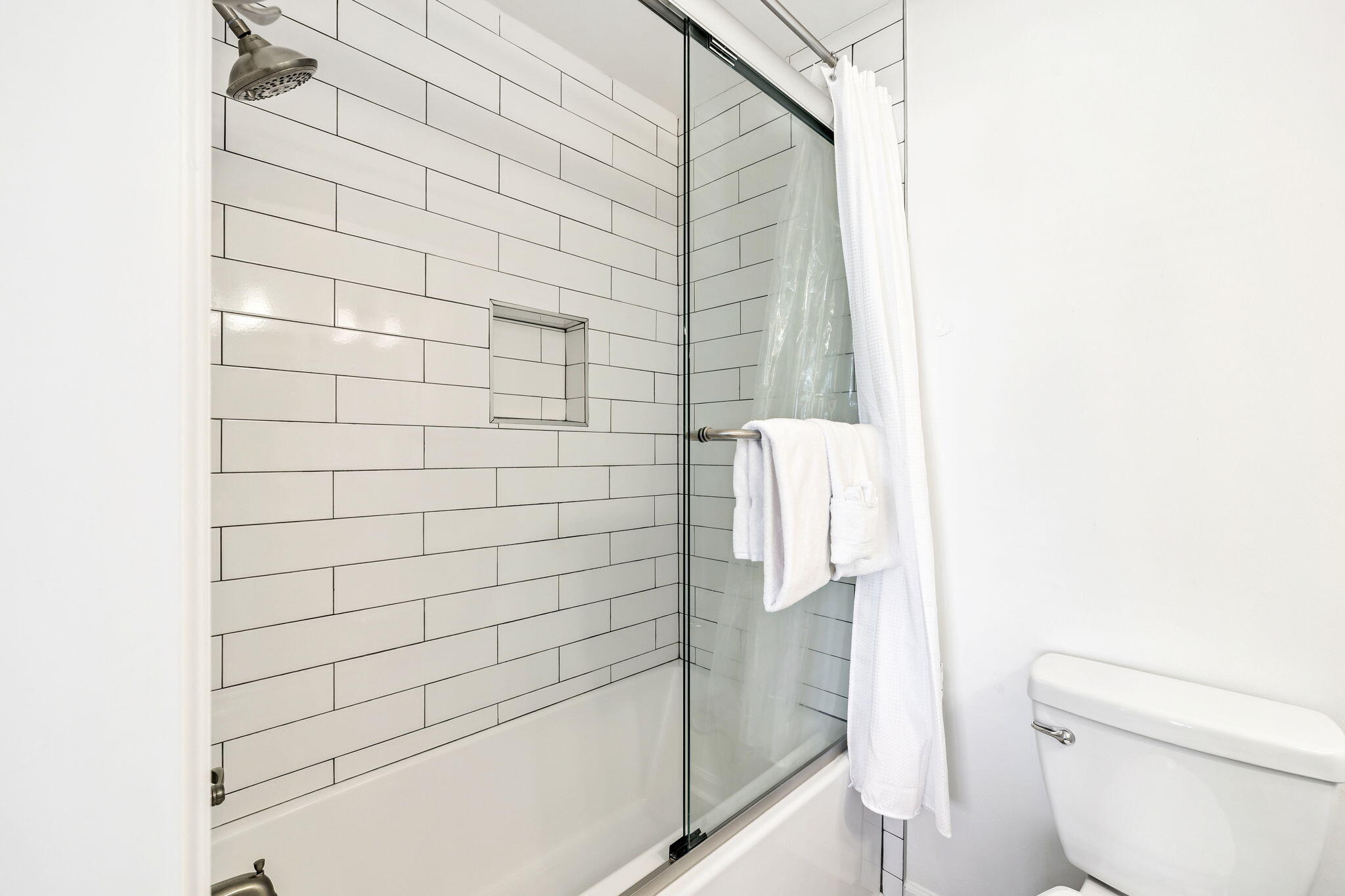 8116 East County Highway 30A, Unit 5 Inlet Beach, FL 32461 - Photo 27 of 48 a bathroom with a shower and toilet