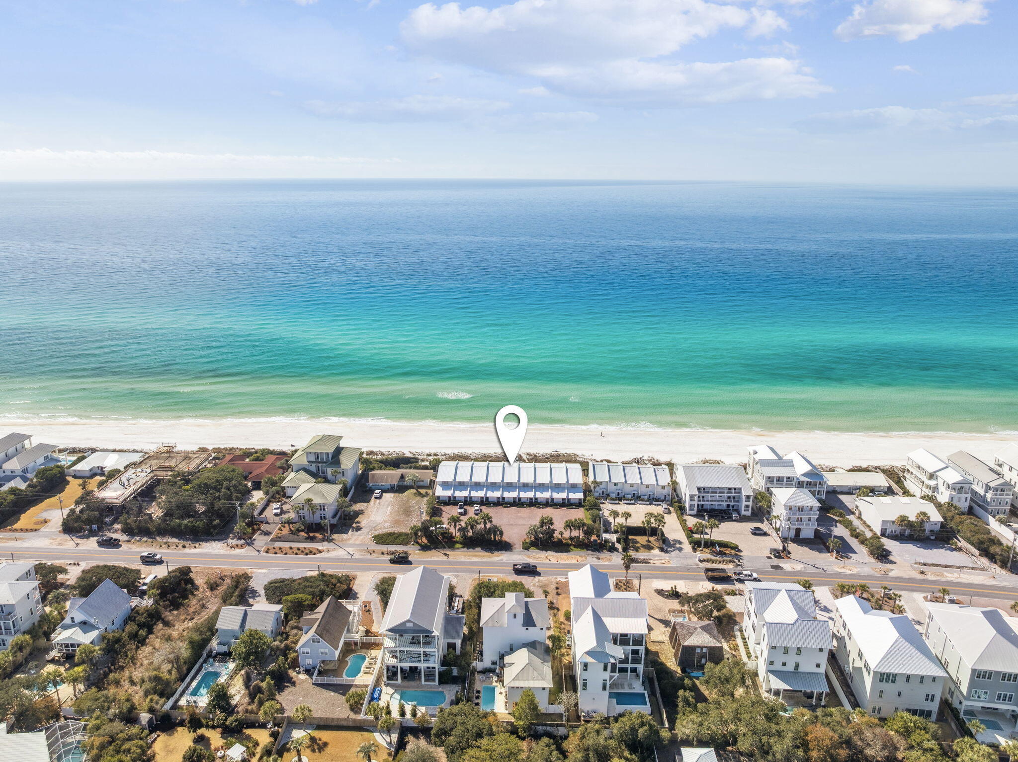 8116 East County Highway 30A, Unit 5 Inlet Beach, FL 32461 - Photo 43 of 48 a view of a city
