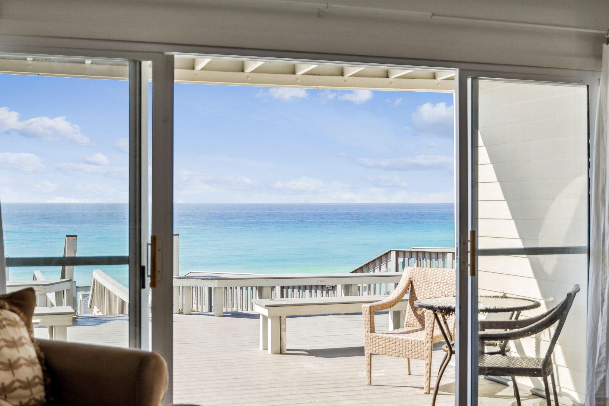 8116 East County Highway 30A, Unit 5 Inlet Beach, FL 32461 - Photo 5 of 48 a view of a balcony