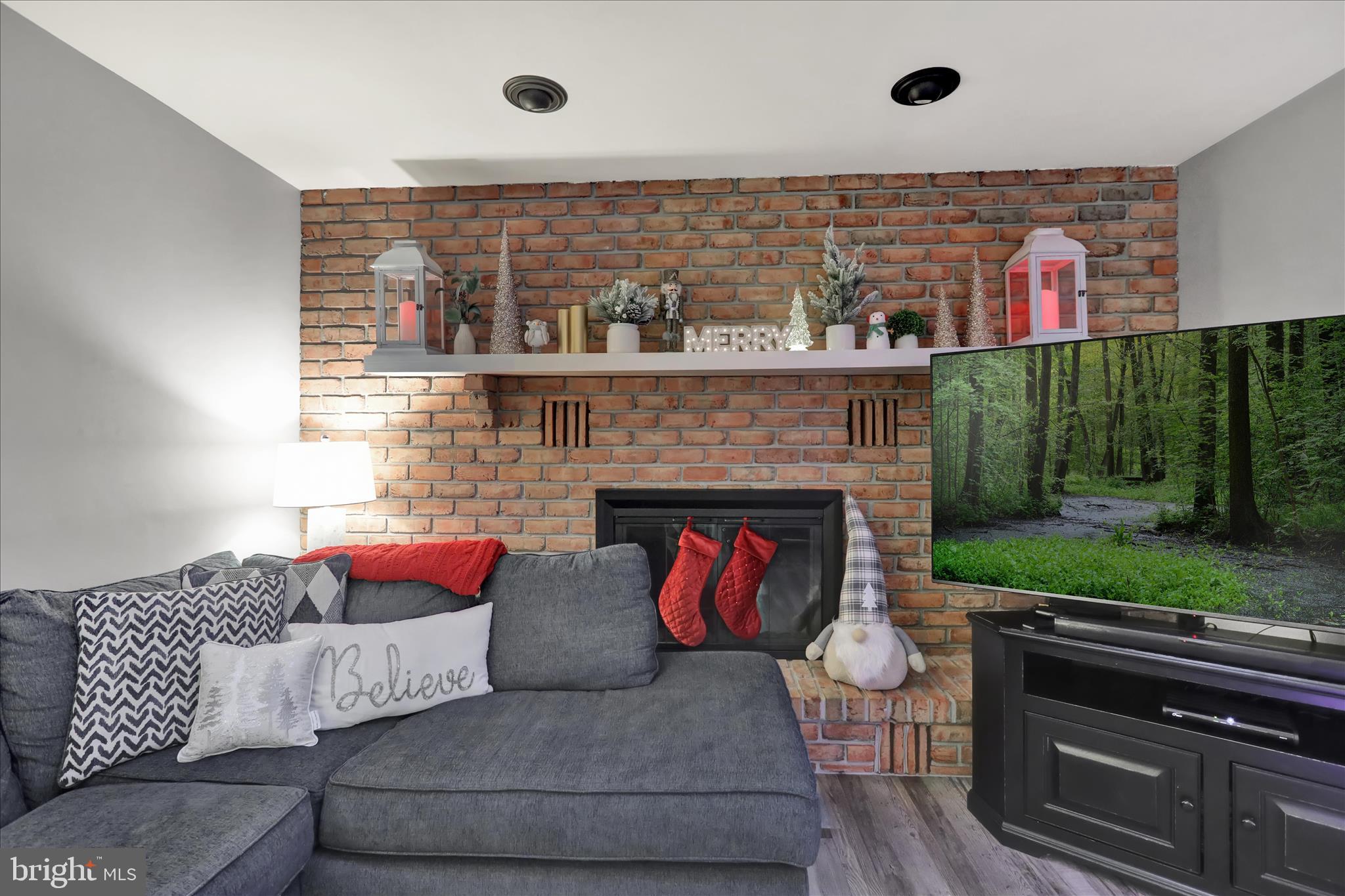 314 Fairview Road Reading, PA 19606 - Photo 8 of 45 a living room with furniture and a fireplace