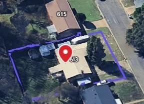 613 Laurel Road Athens, TX 75751 - Photo 2 of 13 Aerial Property Map. Displaying the property boundary and location marker for the property
