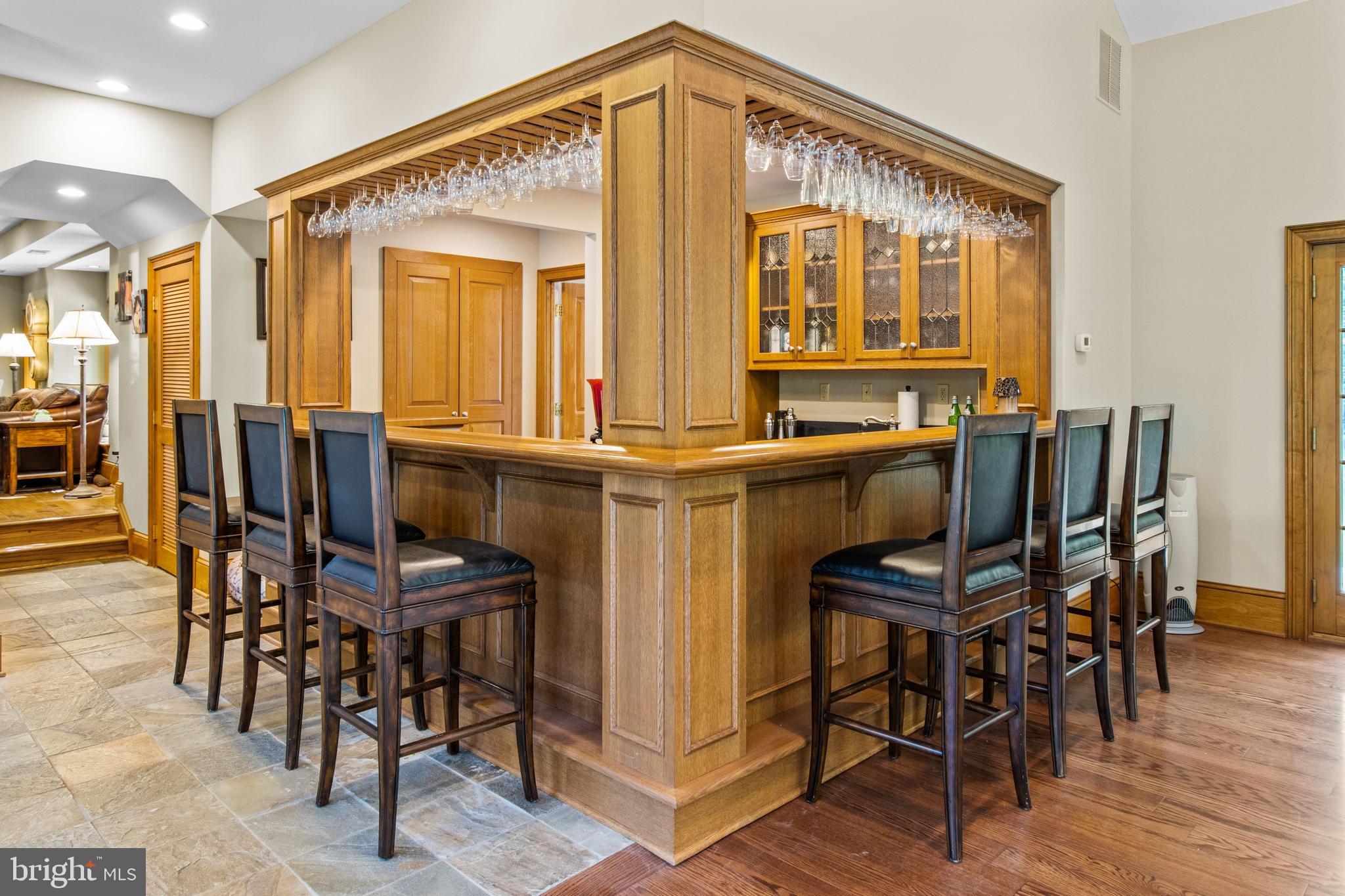 164 Welsh Road Huntingdon Valley, PA 19006 - Photo 19 of 75 Custom Bar in Great Room