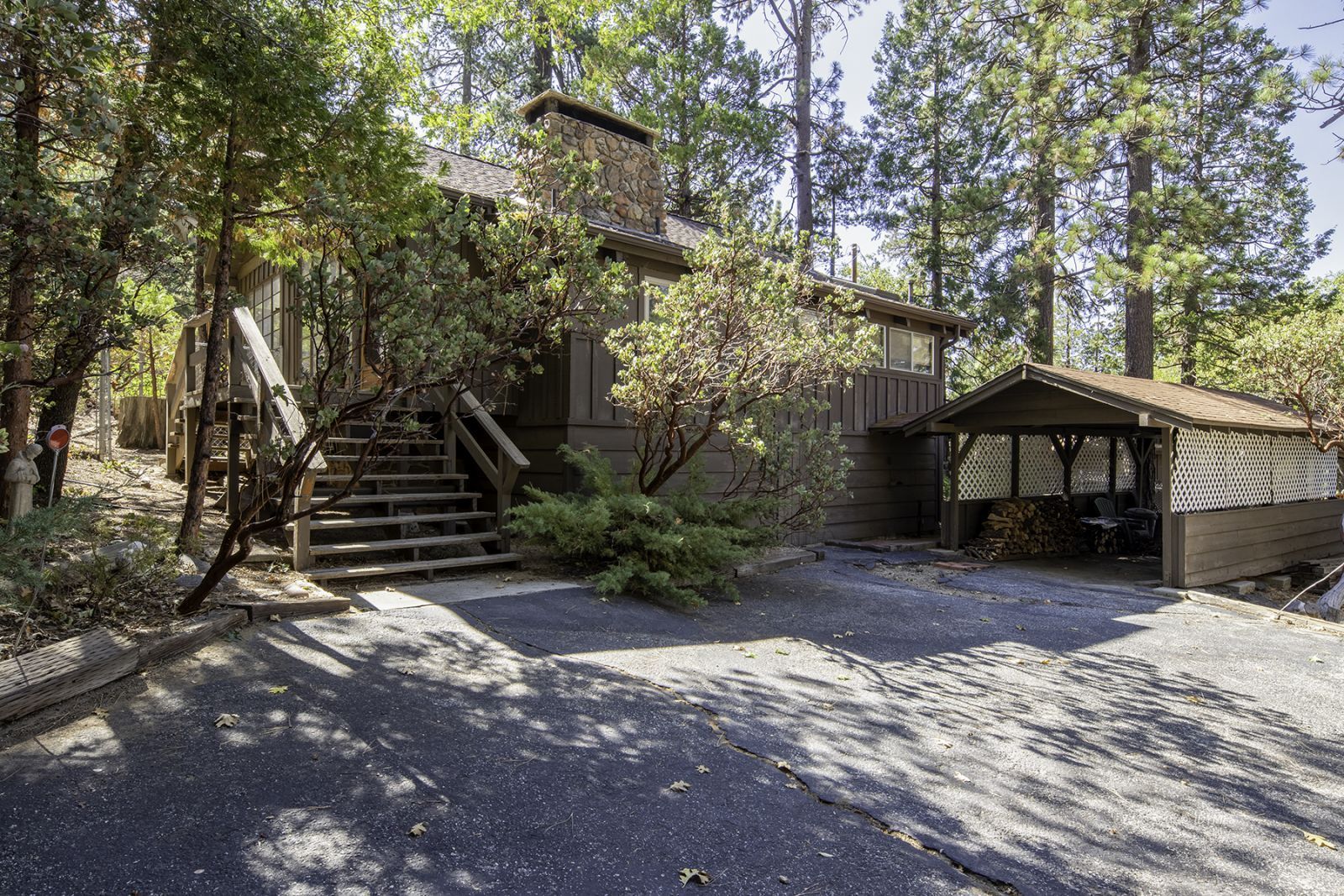 25180 Glen Road Idyllwild, CA 92549 - Photo 2 of 45 a view of a house with a yard