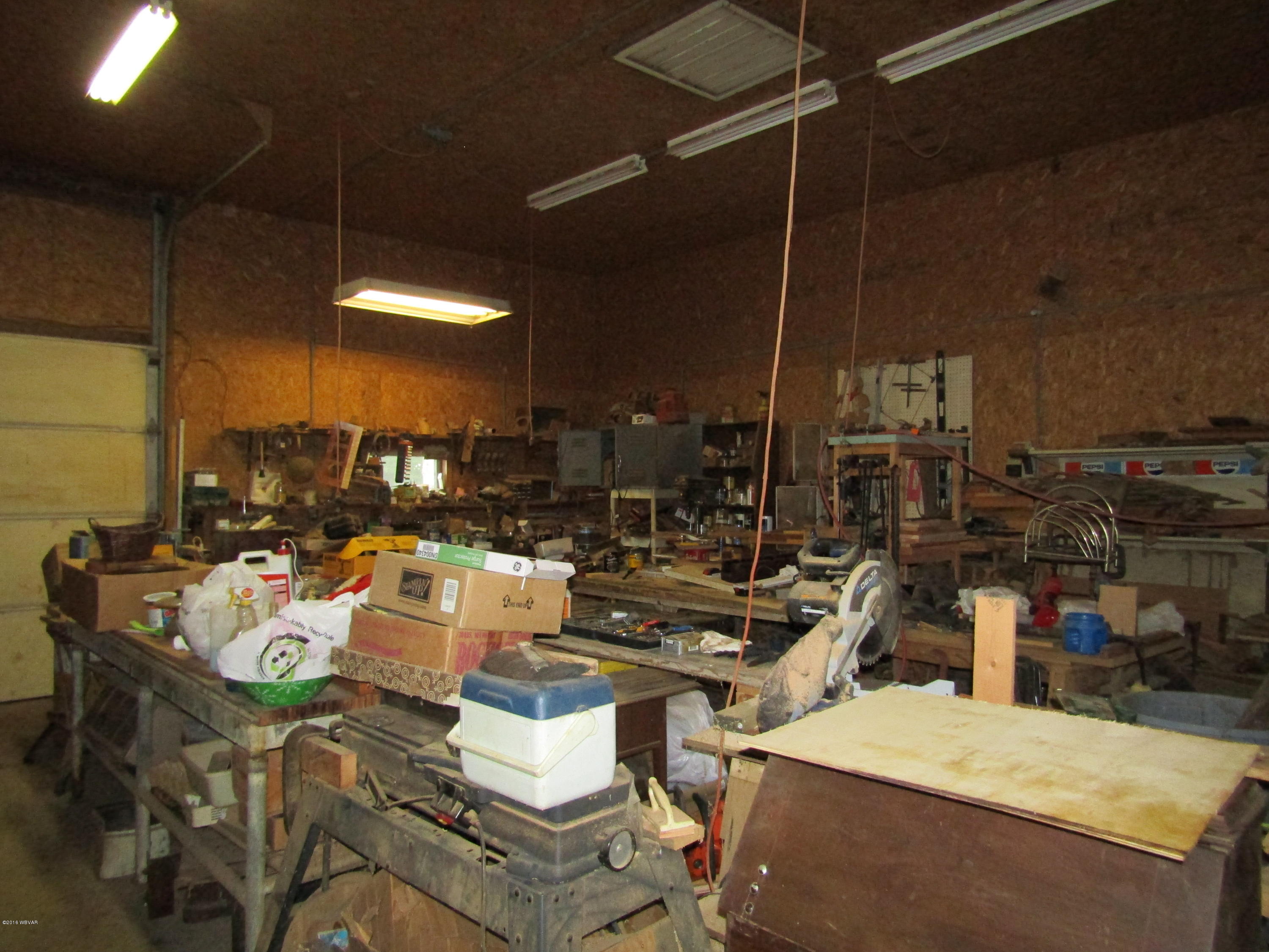 1648 Long Run Road Mill Hall, PA 17751 - Photo 35 of 48 woodshop; content will be removed prior to close