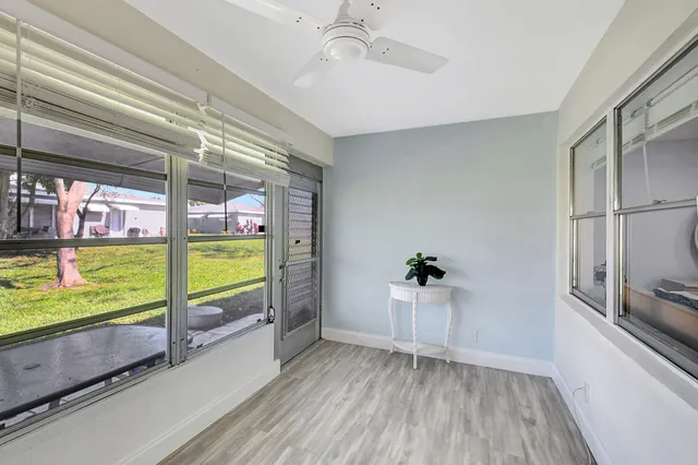 wooden floor in an empty room