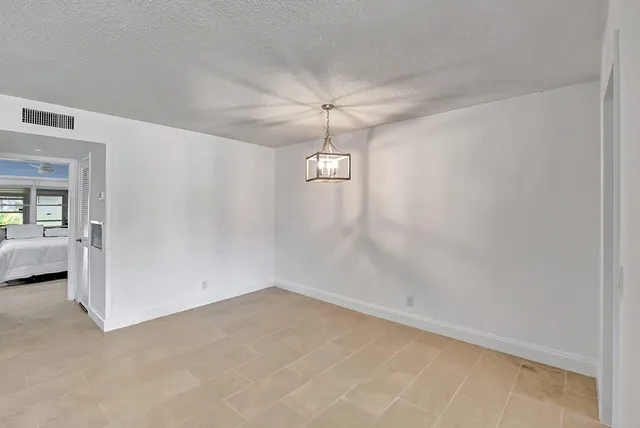 an workspace with a mirror