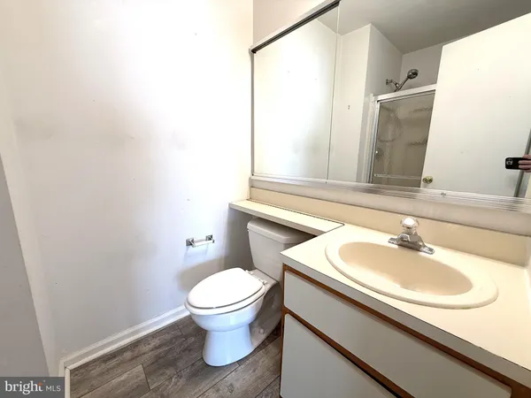 a bathroom with a sink and a toilet