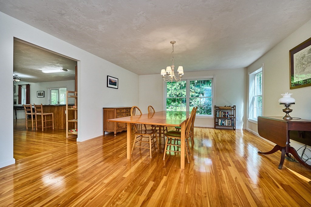 37 Shattuck Road Hadley, MA 01035 - Photo 5 of 42 a view of a dining room with furniture and wooden floor