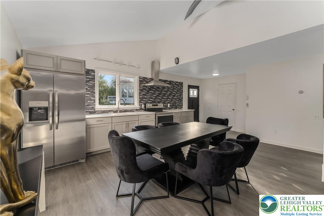 1855 Ridge Road Bangor, PA 18013 - Photo 25 of 53 a view of a kitchen with a table and chairs
