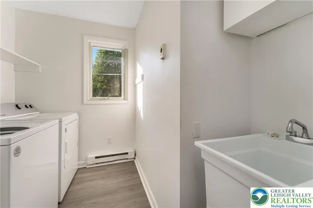 a bathroom with a sink and a vanity