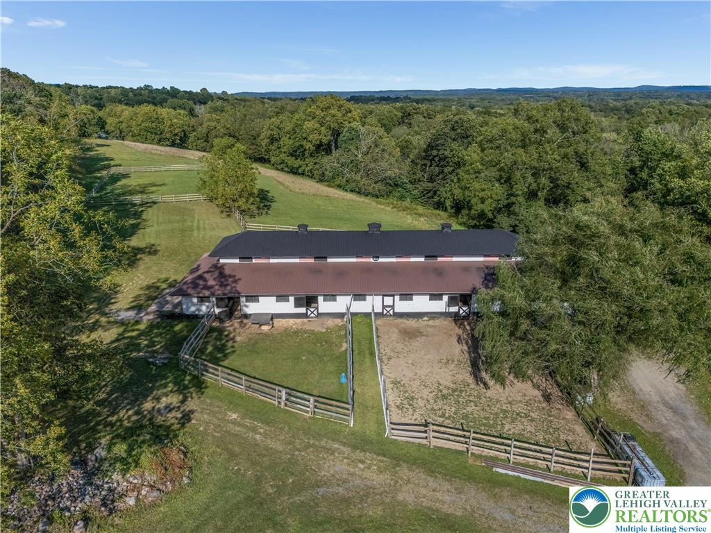 1855 Ridge Road Bangor, PA 18013 - Photo 3 of 53 an aerial view of a house with a yard