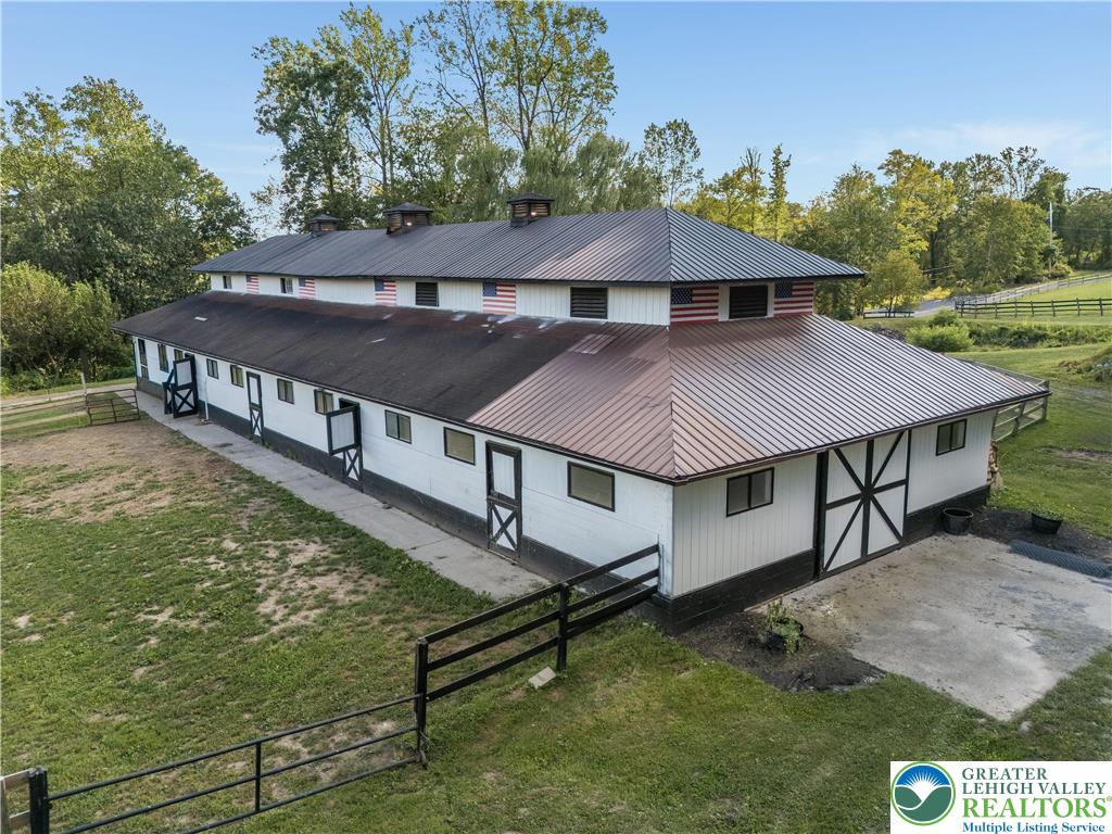 1855 Ridge Road Bangor, PA 18013 - Photo 39 of 53 an aerial view of a house with a yard