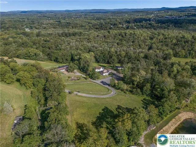 a view of a lake with a mountain