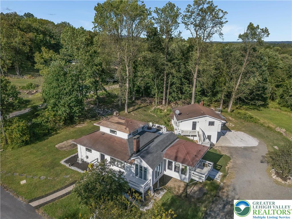 1855 Ridge Road Bangor, PA 18013 - Photo 6 of 53 an aerial view of a house with outdoor space