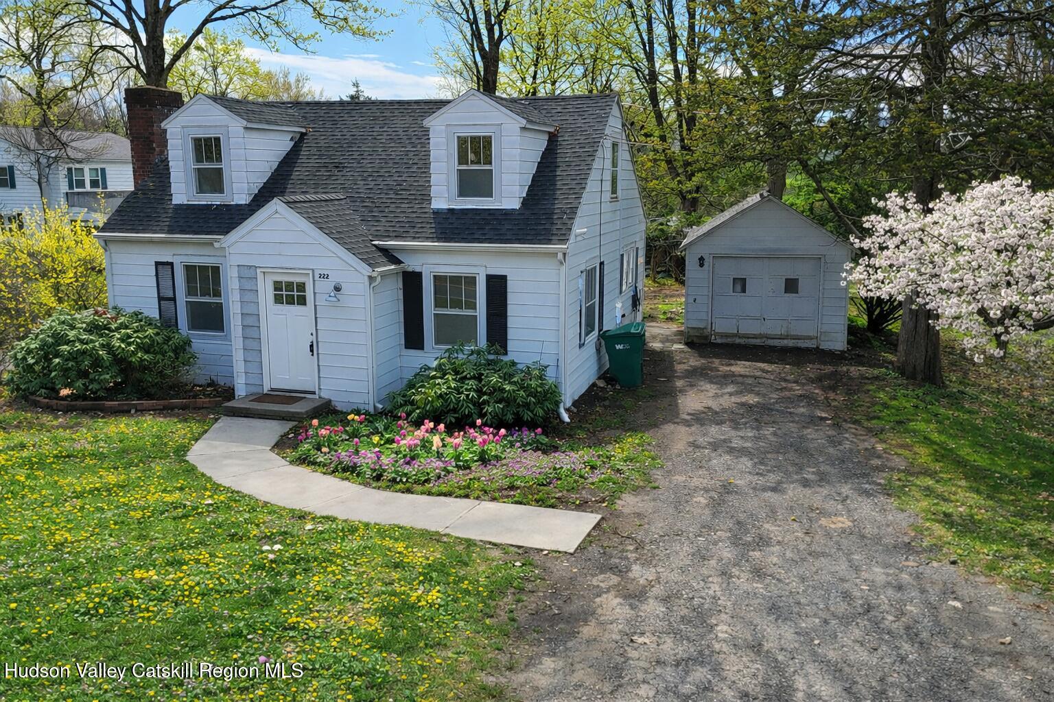 222 Zandhoek Road Hurley, NY 12443 - Photo 20 of 23 a front view of house with a garden