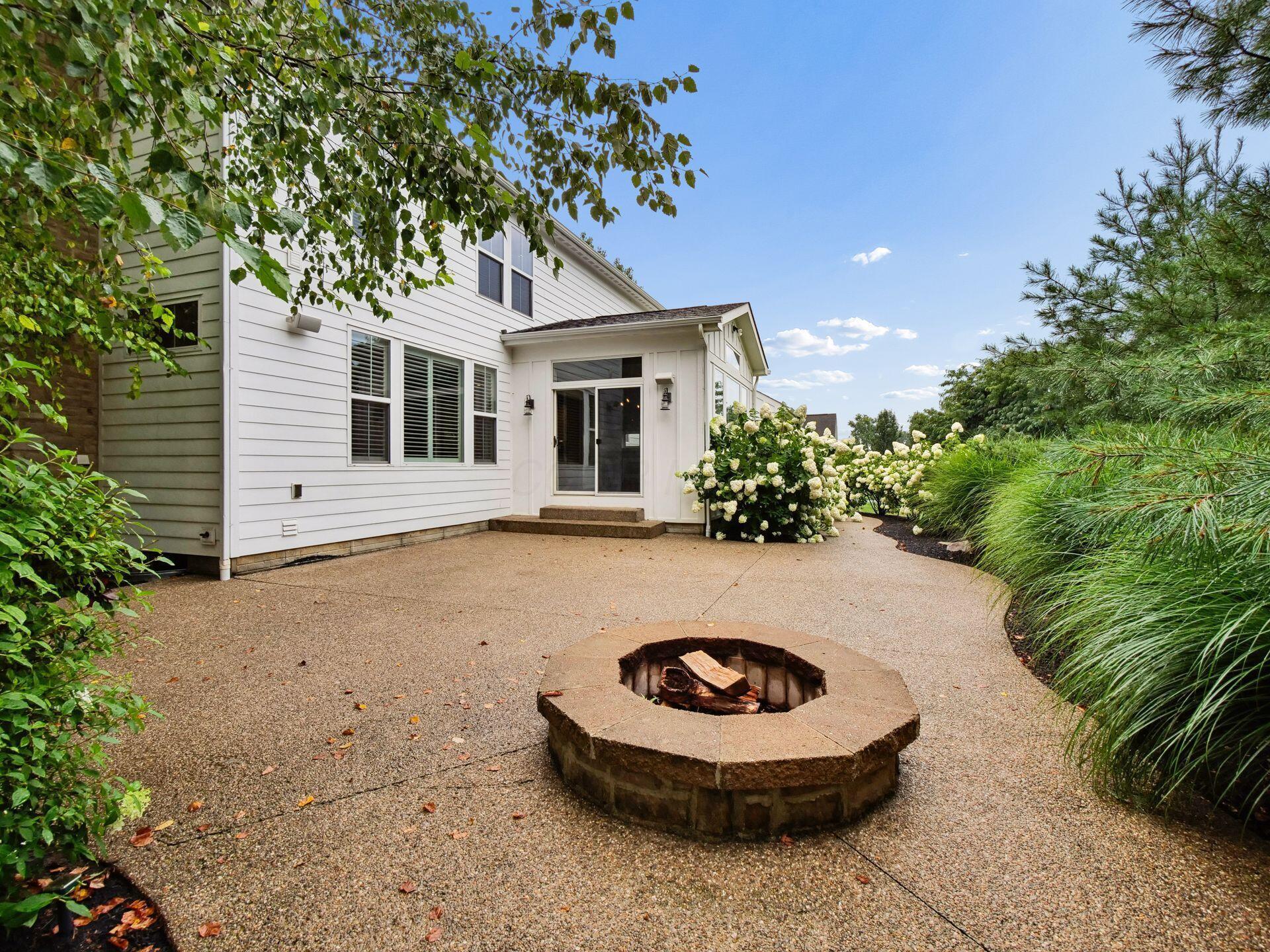 8568 Liberty Road North Powell, OH 43065 - Photo 76 of 89 Private Patio w/firepit