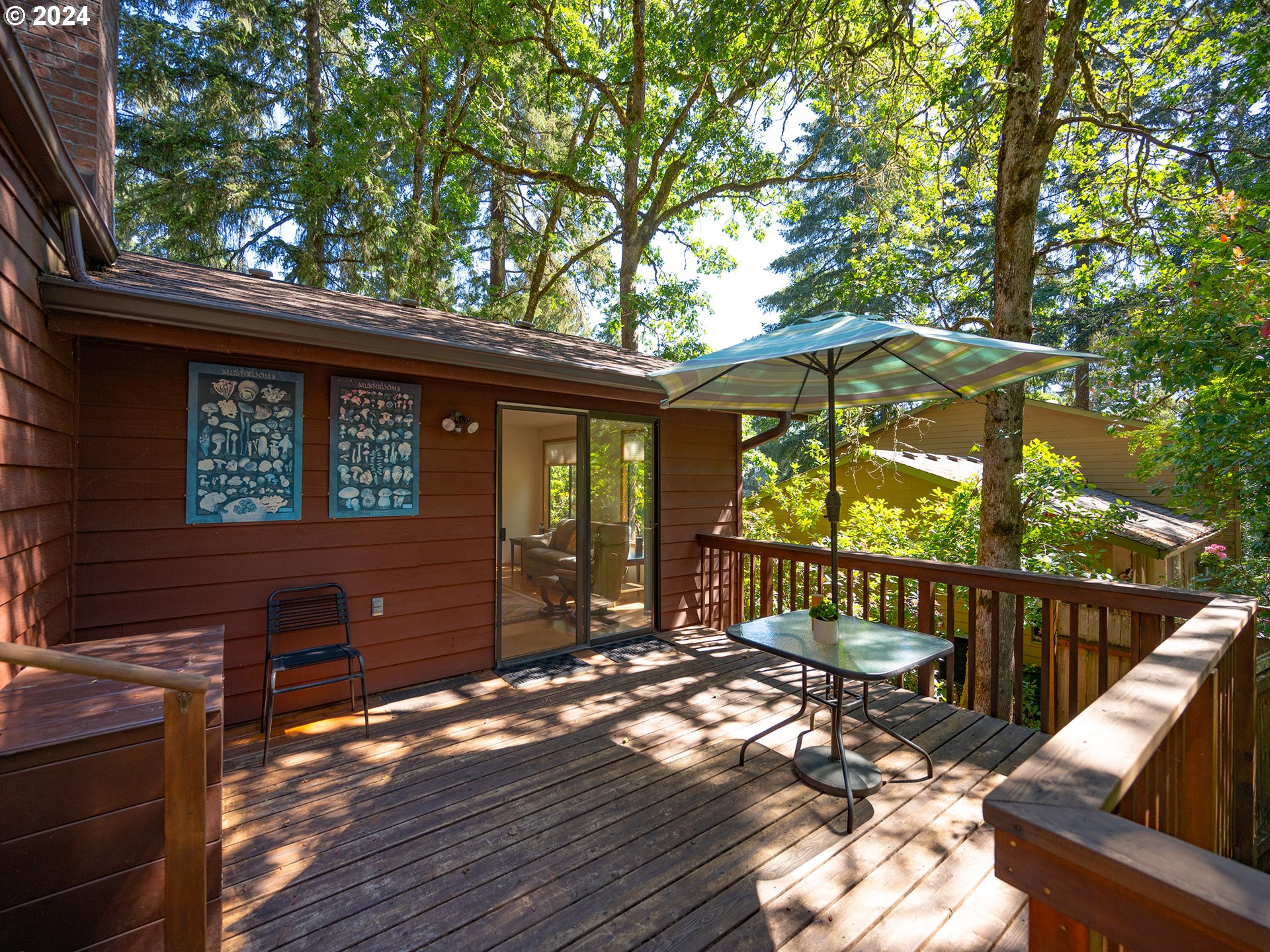 1778 West 27th Place Eugene, OR 97405 - Photo 12 of 43 a view of a two chairs in the deck