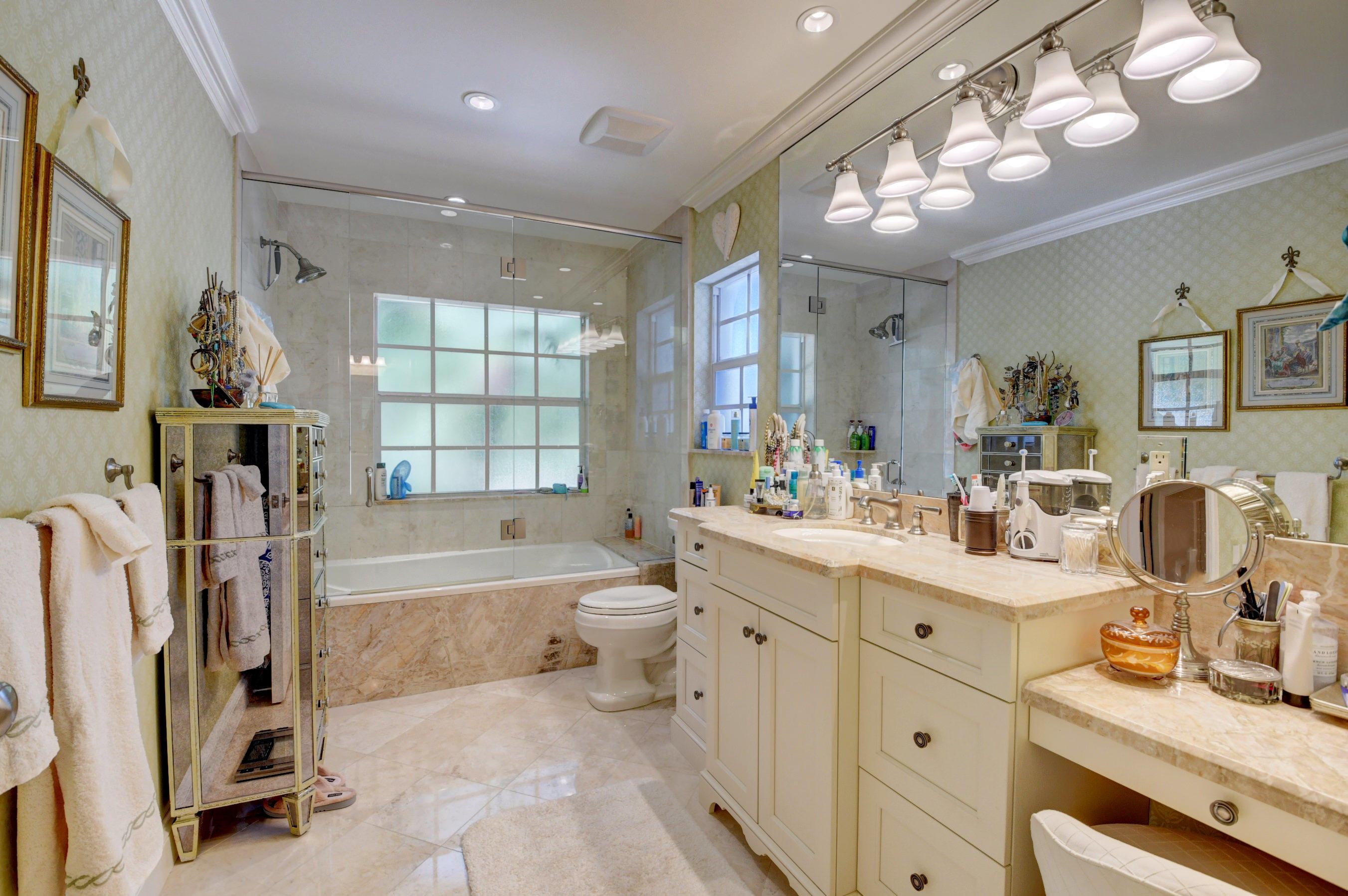 11 Country Road Boynton Beach, FL 33436 - Photo 15 of 22 "Her" Primary Bath