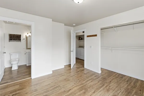 wooden floor in an empty room