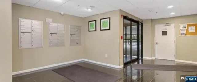 a view of hallway with livingroom