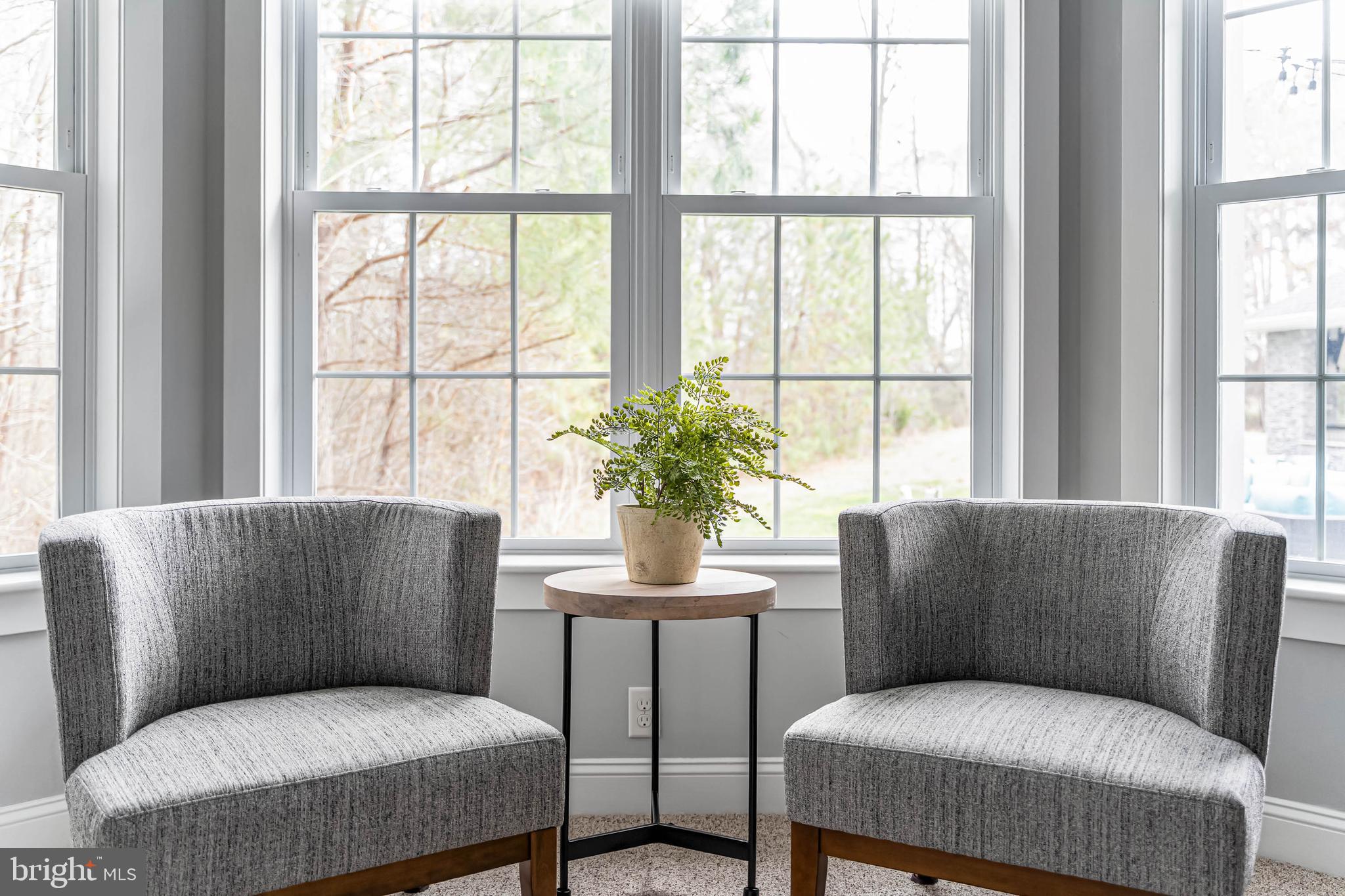 33096 Burbage Road Frankford, DE 19945 - Photo 25 of 53 a blue chair sitting in front of a window