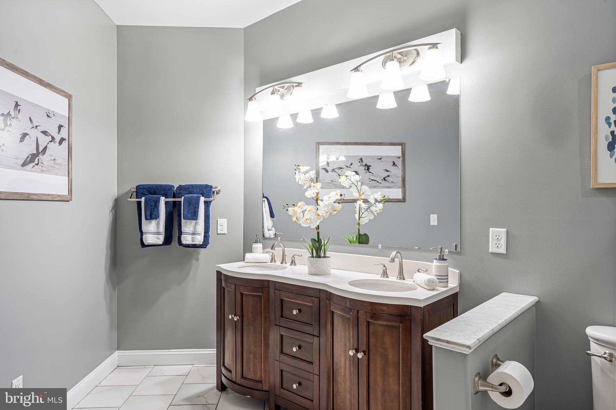 33096 Burbage Road Frankford, DE 19945 - Photo 29 of 53 a bathroom with a sink and a mirror