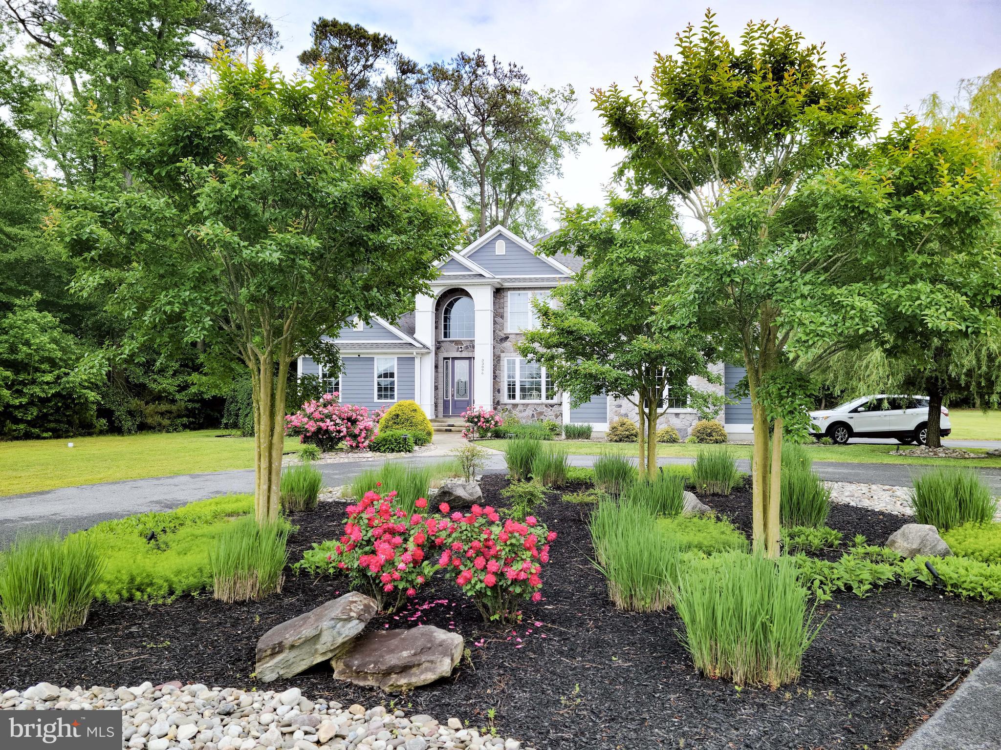 33096 Burbage Road Frankford, DE 19945 - Photo 51 of 53 a view of a garden with a flower garden
