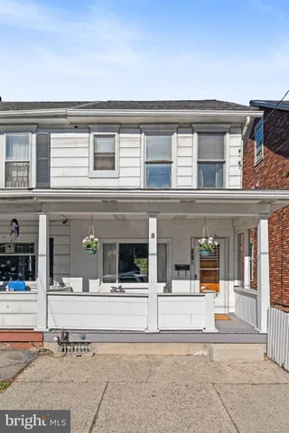 a view of building with large windows