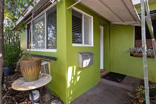a view of outdoor seating area of a house