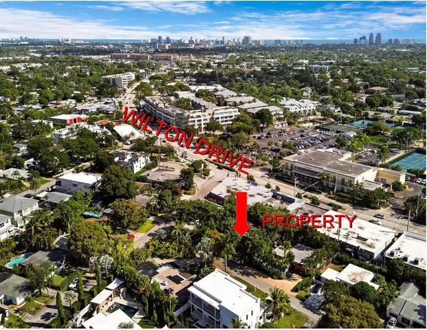 a view of city and mountain