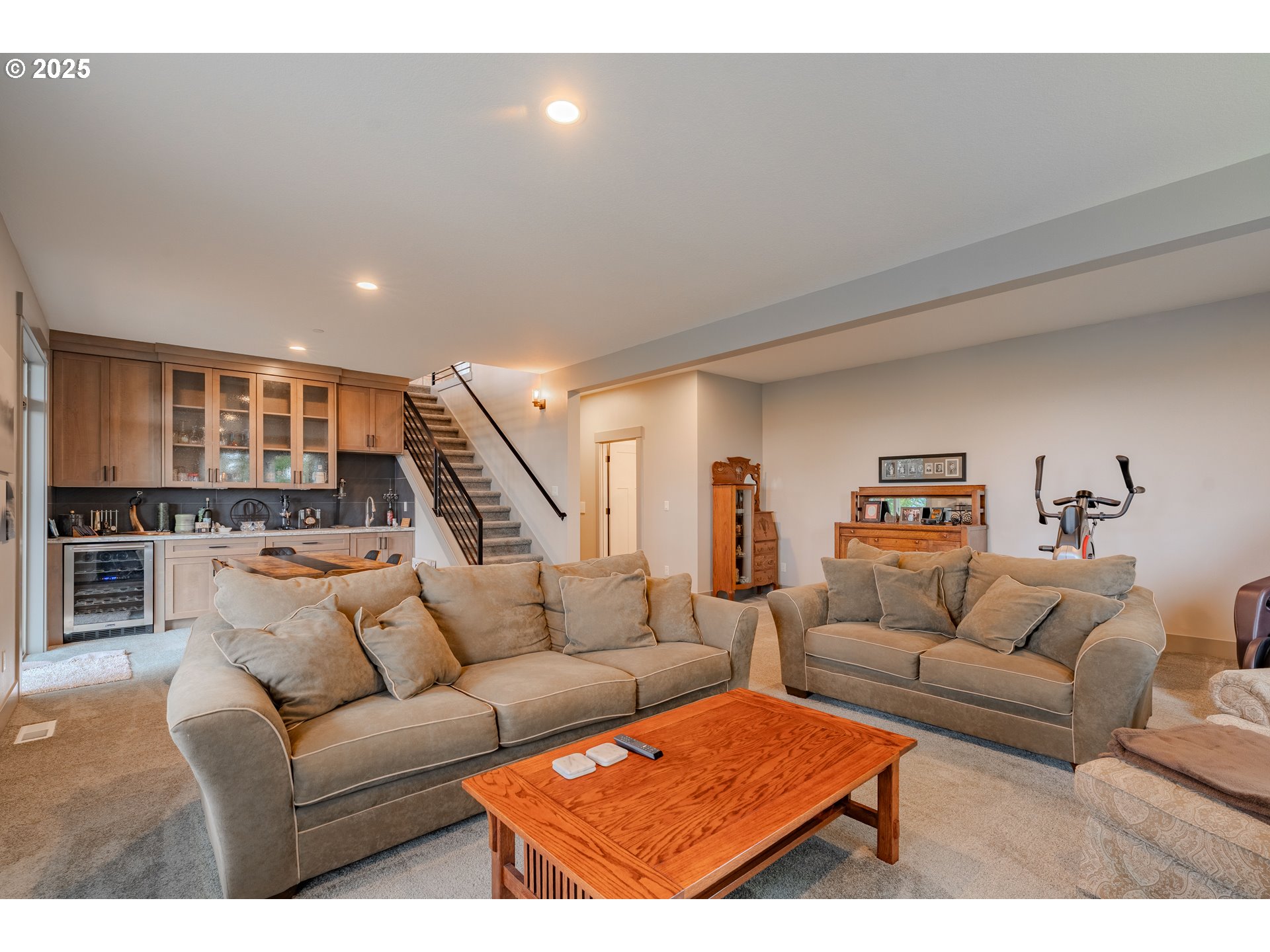2012 Northwest Sierra Lane Camas, WA 98607 - Photo 26 of 42 a living room with furniture and a wooden floor