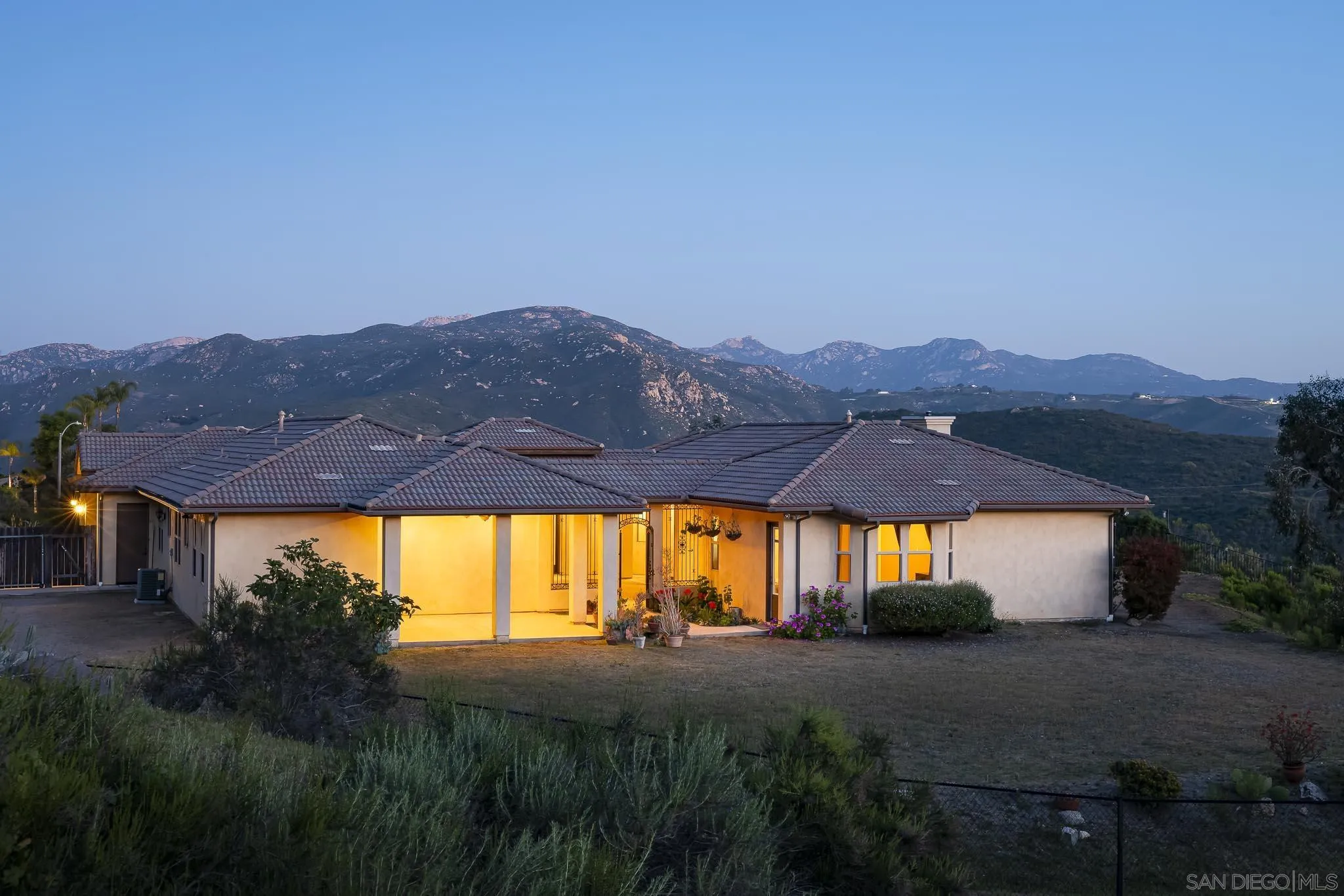 2001 Corte Sierra Alpine, CA 91901 - Photo 3 of 35 a view of large trees with a big yard